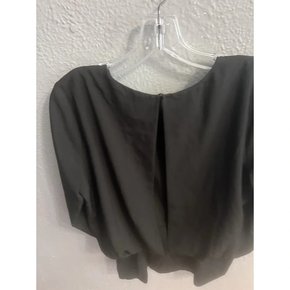 Cabi Women Blouse  Black Size Small‎ 3/4 Sleeve